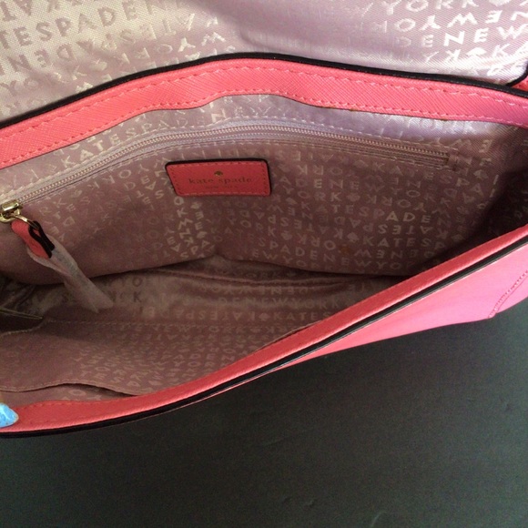 KATE SPADE LAUREL WAY GREER CROSSBODY BAG IN GUAVA PINK NWOT - Picture 7 of 14
